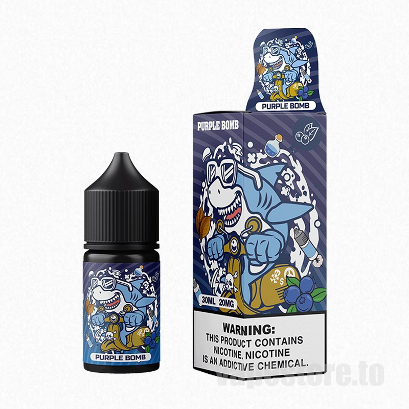 CRAZY VAPE Nicotine Salt E-liquid - Blueberry Pop Tobacco - : Vape  Store Online, Cheap Vape E-liquids On Sale